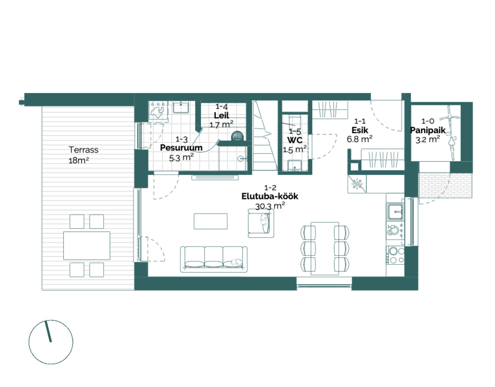 I floor plan