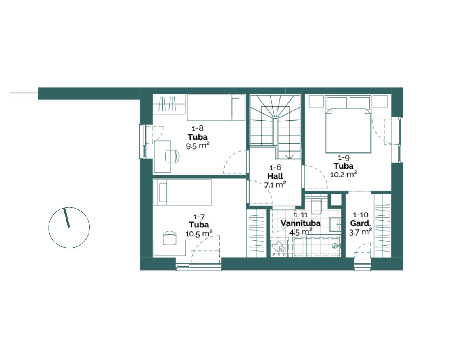 II floor plan